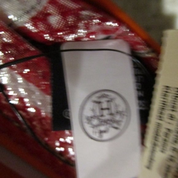 100% AUTHENTIC HERMES TWILLON DISCO LUREX (TWILLY LONG) SCARF BRAND NEW W/BOX - Picture 10 of 16